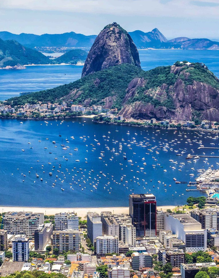 Sugarloaf Mountain in Rio de Janeiro, Brazil