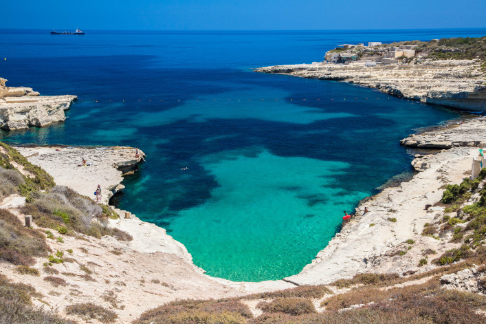 St. Peters pool - mooiste stranden op Malta