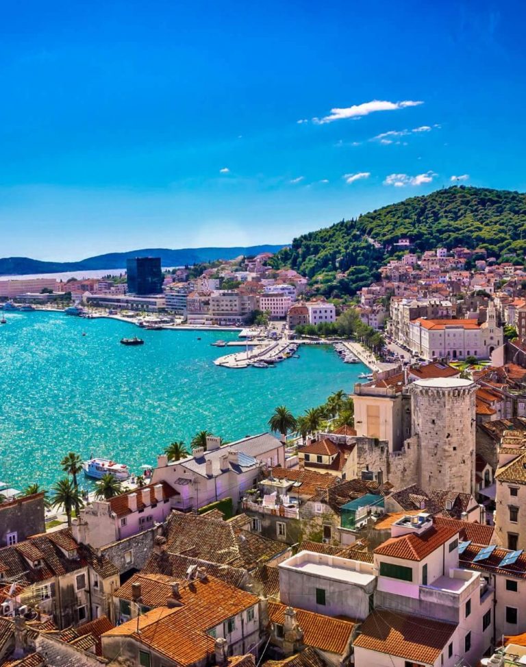 Marjan Hill in Split aan de Dalmatische kust