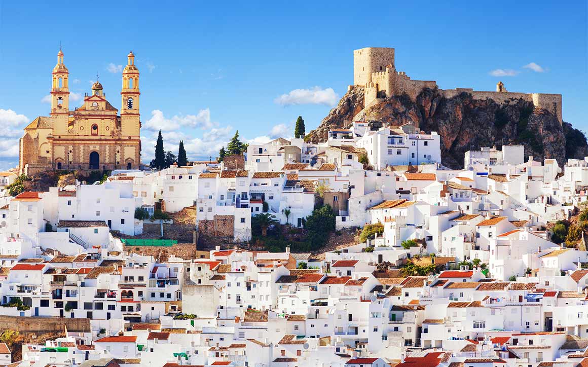 Andalusisch kuststadje Andalusisch kuststadje
