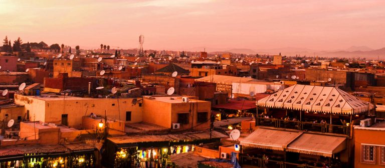 Marrakech in Marokko