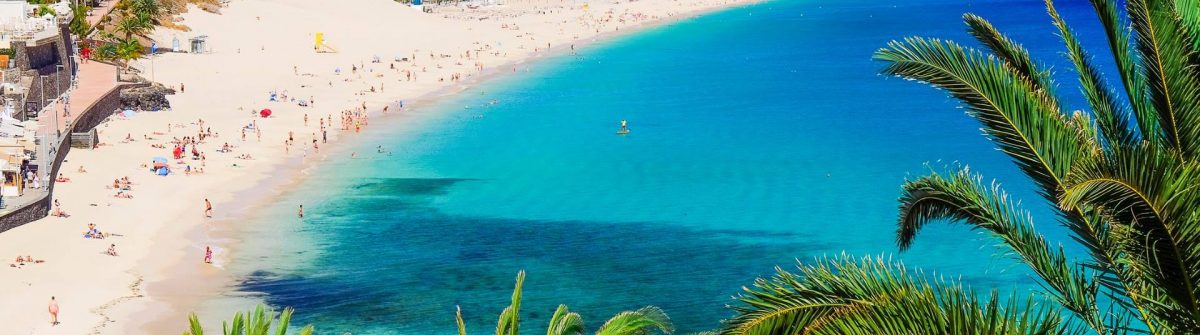 Het strand van Playa de Morro op Fuerteventura