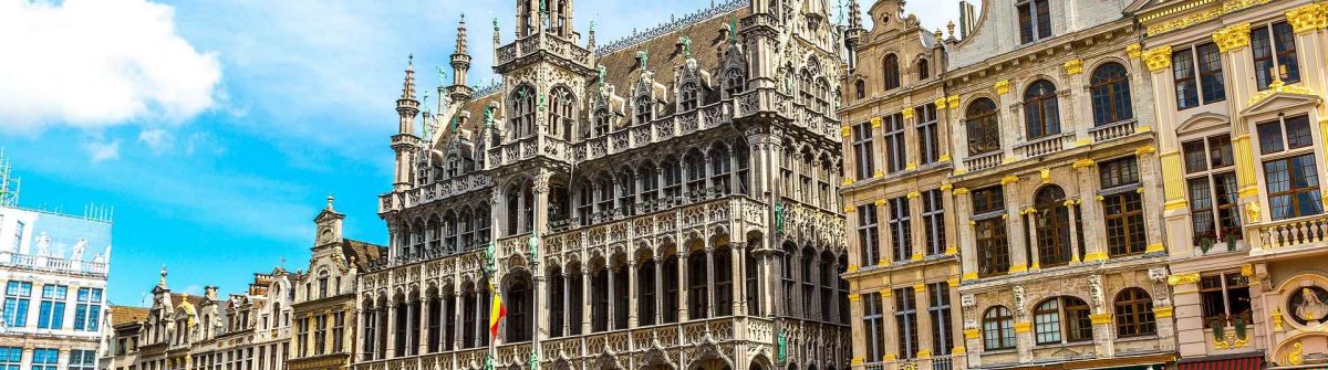 Het oude stadhuis van Brussel
