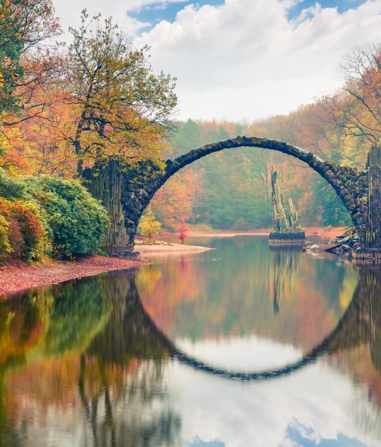 Kromlau Park brug