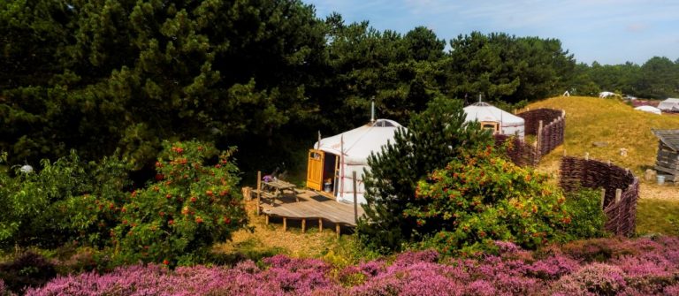 Romantische yurt op Texel